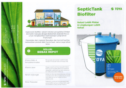 Brosur Septictank Biofilter