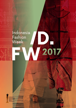 2017 - Indonesia Fashion Week