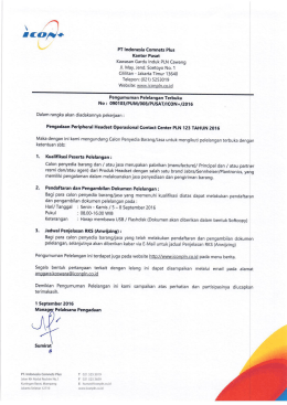 Page 1 seroavs. PT Indonesia Comnets Plus Kantor Pusat Kawasan