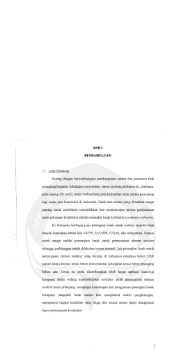 Page 1 BAB I PENDAHULUAN 1.1. Latar Belakang Seiring dengan