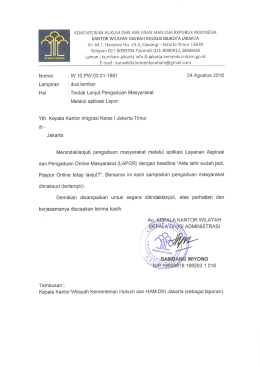 Page 1 KEMENTERIAN HUKUM DAN HAKASASI MANUSIA