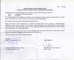 Page 1 No. 62.fc LEMBAR PERNYATAAN PERSETUJUAN
