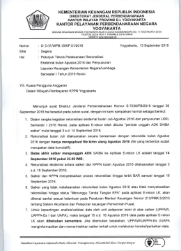 Page 1 KEMENTERIAN KEUANGAN REPUBLIK INDONESIA