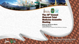 Announcement PIT FETOMATERNAL XVIII Yogyakarta