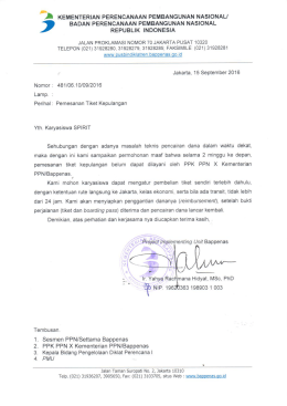 Page 1 - A KEMENTERIAN PERENCANAAN PEMBANGUNAN
