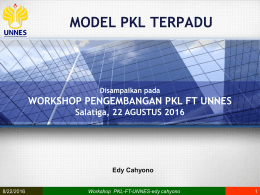 Model PKL Terpadu (Prof. Edy)