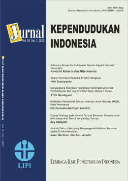 this PDF file - Jurnal Kependudukan Indonesia