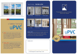 Brosur uPVC