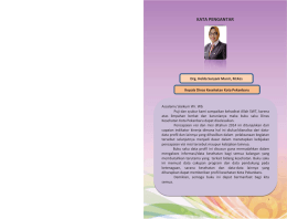 Buku Saku - dinas kesehatan kota pekanbaru