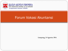 Forum Vokasi Akuntansi