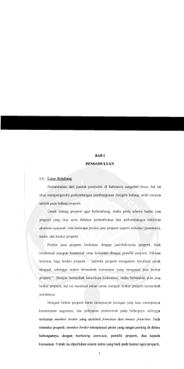 Page 1 BAB i PENDAHULUAN 1.1, Latar Belakan Pertumbuhan dari