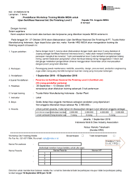 Invitation Letter Die Finishing Workshop Middle 2016 (Ind)