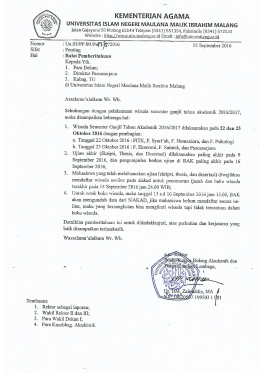 - Pascasarjana - Universitas Islam Negeri Maulana Malik