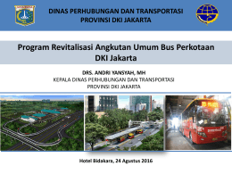 Dinas Perhubungan dan Transportasi Provinsi DKI Jakarta