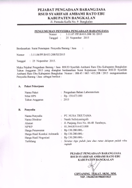 lab nusatri nop15 - LPSE Kabupaten Bangkalan