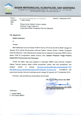 Page 1 Jl. Angkasa I No. 2, Kemayoran, Jakarta 10610, Telp.: (021