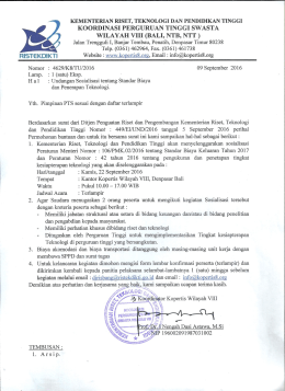 und-pts - Kopertis Wilayah VIII