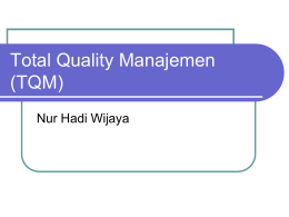 Total Quality Manajemen