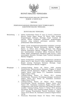 Selengkapnya - BPK RI Perwakilan Provinsi Maluku