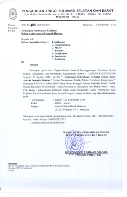 Lampiran - Pengadilan Tinggi Makassar