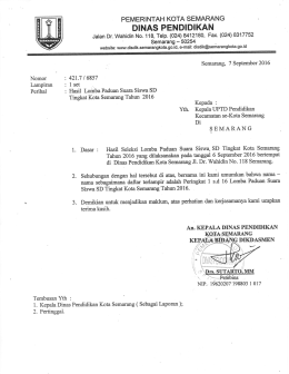 Dinas Pendidikan Kota Semarang