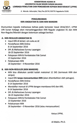 - UIN Sunan Kalijaga