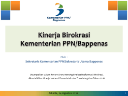 7 - Reformasi Birokrasi Kementerian PPN/Bappenas