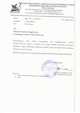 Surat Pengantar