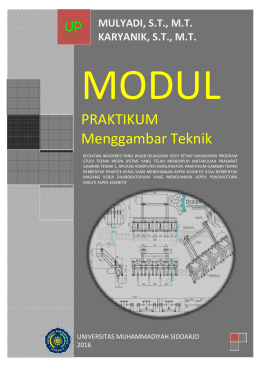 modul praktikum menggambar teknik - LP3