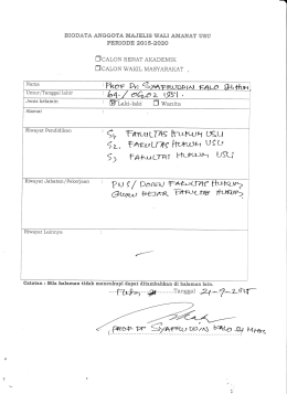 Syafruddin Kalo (Prof. Dr. SH. M.Hum)