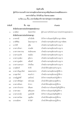 บัญชีรายชื่อศาลอาญาทุจริต 27 คนx