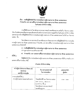 รายละเอียด - วิทยาลัยพยาบาลบรมราชชนนี นครศรีธรรมราช