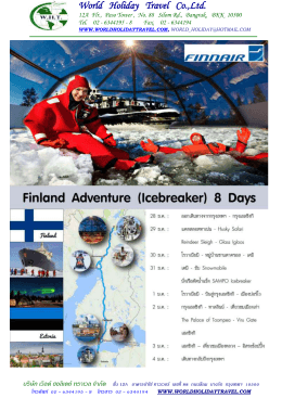 finland adventure (icebreaker) 8 days