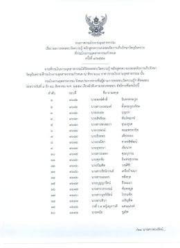 ผลสอบอย่างเป็นทางการ ครั้งที่ 8/2559