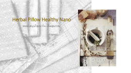 Herbal Pillow Heathy Nano