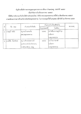 ตำแหน่งครู ประจำปี 2559