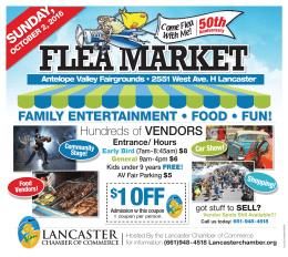 LCOC flea market spec - Antelope Valley Fair