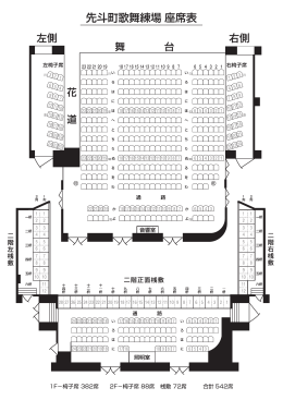 先斗町歌舞練場_席図