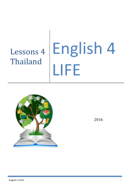 Lessons 4 Thailand