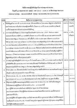 สรุปข้อสั่งการ ศปก.ศชต. ประจำวันที่ 18-05-2559
