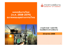 (พ.ศ. 2558-2579) อนาคตของอุตสาหกรรมไทย