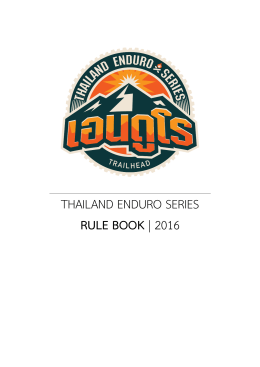 () - Thailand Enduro Series 2016 Round 2