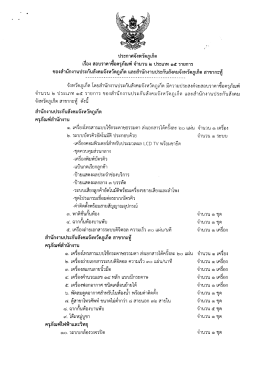 ประกาศสอบราคาซื้อครุภัณฑ์ 15 รายการ ของสำนักงานประกันสังคมจังหวัดภูเก็ต
