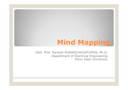 Mind Mapping - Department of Electrical Engineering