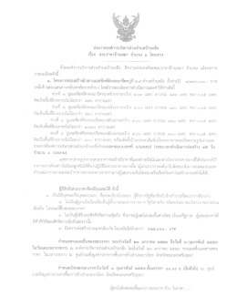 3.ประกาศเปิดเผยราคากลาง โครงการซ่อมสร้างผิวทางแอสฟัลท์ติกคอนกรีต