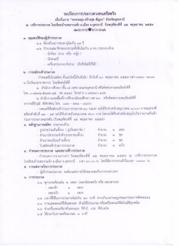 ระเบียบการประกวดวงดนตรีสตริง งานคลองผดุง สร้าง