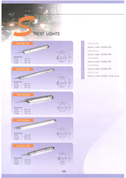 โคมไฟถนน (street light)