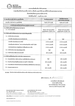 รายละเอียดเกยวกบดอกเบย ดาบรการ เบยปรบ เเละคาà