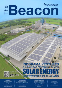 solar energy - Indorama Ventures