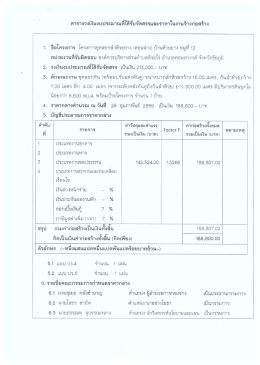 Page 1 • , ci>23- 4 + … - 9 2- r -a- ตารางวงเงินงบประมาณที่ได้รับจัดสรร
